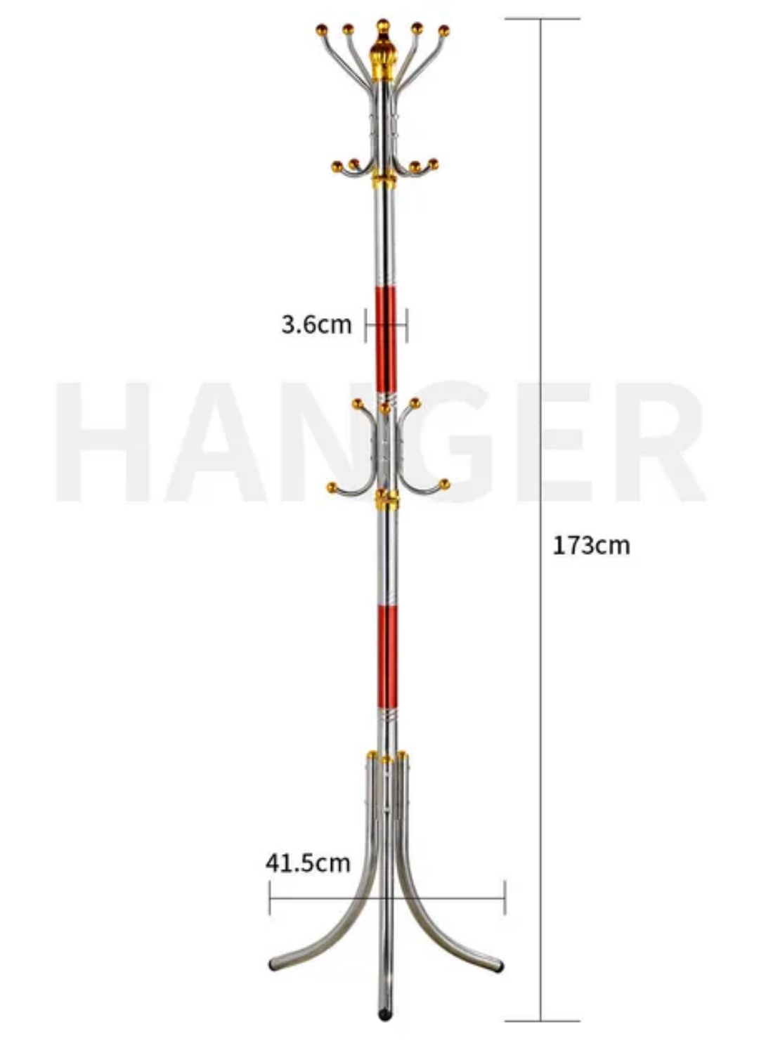 Porte manteaux sur pieds
